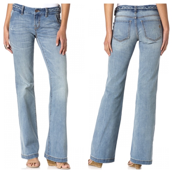 flare and wide leg jeans